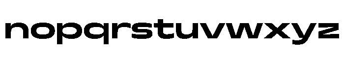 Superheat SemiBold Instance Font LOWERCASE