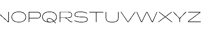 Superheat Thin Instance Font UPPERCASE