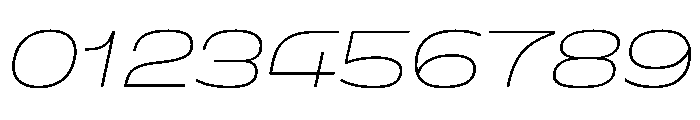 Superheat ThinItalic Instance Font OTHER CHARS