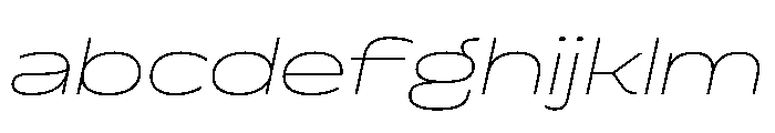 Superheat ThinItalic Instance FONT