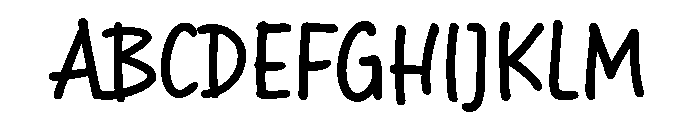 Supermarker Regular Web Font UPPERCASE