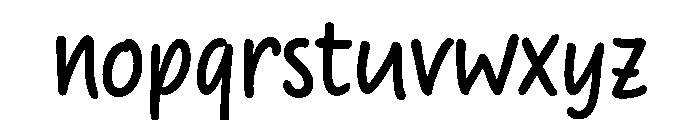 Supermarker Regular Web Font LOWERCASE