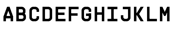 Supply Mono Semibold Font UPPERCASE
