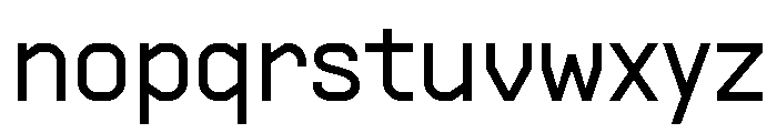 Supply Sans Light 2 Font LOWERCASE