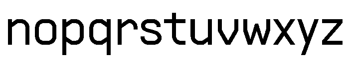 Supply Sans Light Font LOWERCASE
