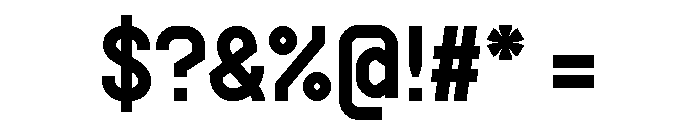 Supply Sans Semibold Font OTHER CHARS
