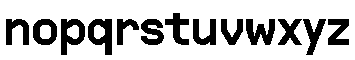 Supply Sans Semibold Font LOWERCASE