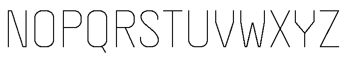 Supply Sans Thin Font UPPERCASE