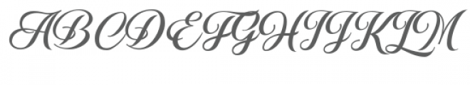 Sunshine Script Font UPPERCASE