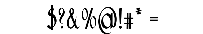 Sundevalle-CondensedBold Font OTHER CHARS