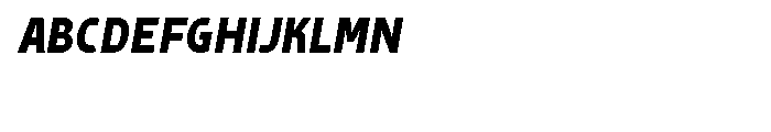 Suomi Sans Bold Italic Font UPPERCASE