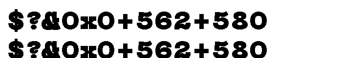 Suomi Slab Serif Black Font OTHER CHARS