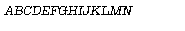 Suomi Slab Serif Book Italic Font UPPERCASE