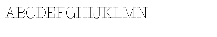 Suomi Slab Serif Thin Font UPPERCASE