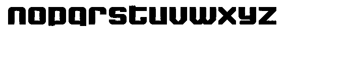 Super Duty-Closed Round Heavy Font LOWERCASE