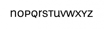 Suisside Regular Font LOWERCASE