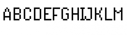 Supernormale Eight Large Compressed Font UPPERCASE