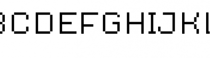 Supernormale Eight Large Regular Font UPPERCASE