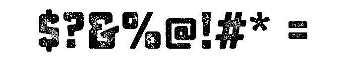 Sucrose Bold Three Font OTHER CHARS