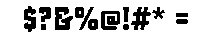Sucrose Bold Font OTHER CHARS