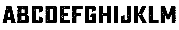 Sucrose Lo Res Bold One Font UPPERCASE