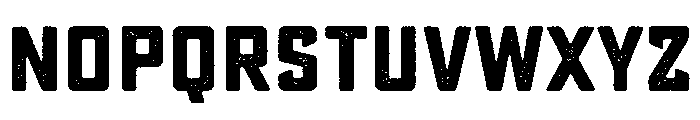 Sucrose Lo Res Bold One Font UPPERCASE