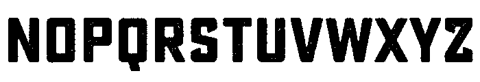 Sucrose Lo Res Bold One Font LOWERCASE