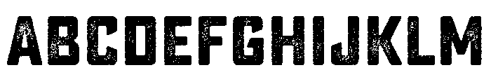 Sucrose Lo Res Bold Two Font UPPERCASE