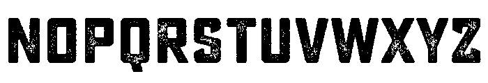 Sucrose Lo Res Bold Two Font UPPERCASE