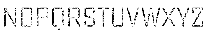 Sucrose Lo Res Four Font UPPERCASE