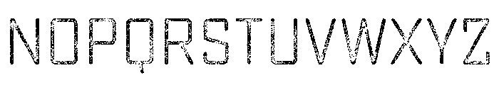 Sucrose Lo Res Four Font LOWERCASE