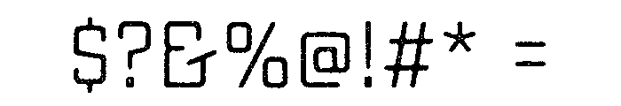 Sucrose Lo Res One Font OTHER CHARS