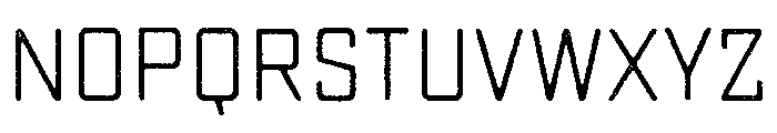 Sucrose Lo Res One Font LOWERCASE