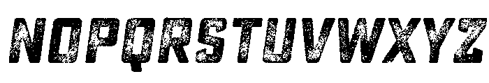 Sucrose Lo Res Slant Bold Four Font LOWERCASE