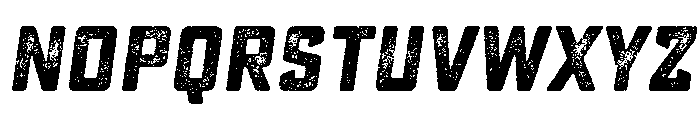 Sucrose Lo Res Slant Bold Three Font LOWERCASE