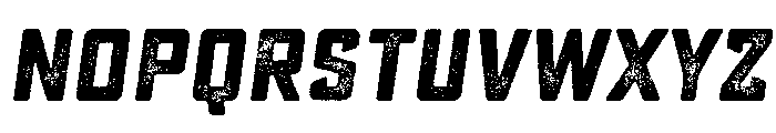 Sucrose Lo Res Slant Bold Two Font UPPERCASE