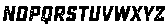 Sucrose Lo Res Slant Bold Two Font LOWERCASE