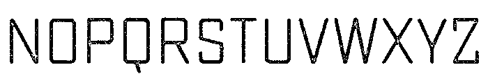 Sucrose Lo Res Two Font LOWERCASE