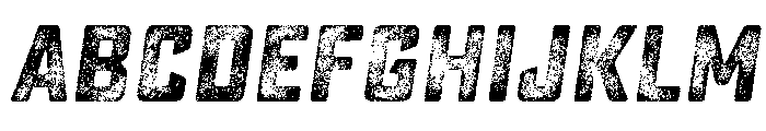 Sucrose Slant Bold Four Font UPPERCASE