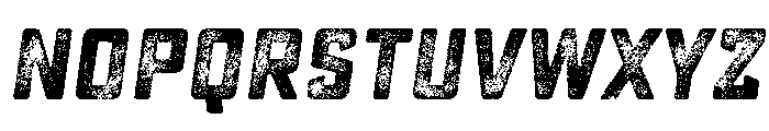 Sucrose Slant Bold Four Font LOWERCASE