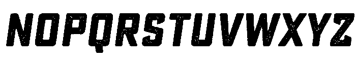 Sucrose Slant Bold One Font UPPERCASE