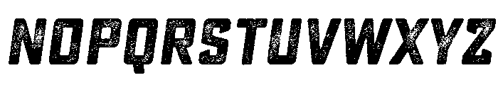 Sucrose Slant Bold Three Font LOWERCASE