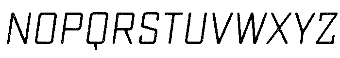 Sucrose Slant One Font LOWERCASE