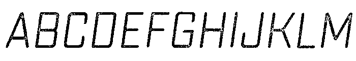 Sucrose Slant Two Font UPPERCASE