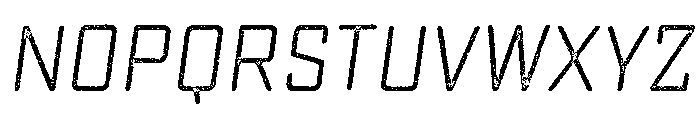 Sucrose Slant Two Font UPPERCASE