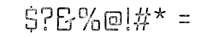 Sucrose Three Font OTHER CHARS