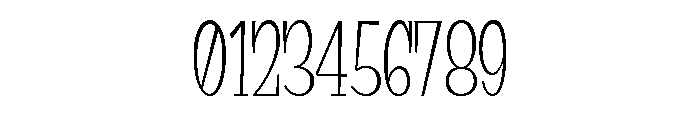 Suffer Light Font OTHER CHARS