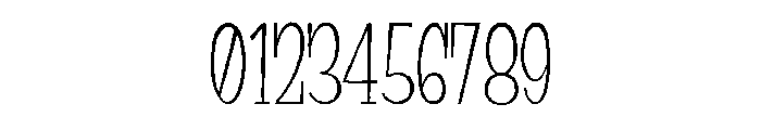 Suffer Rough Light Font OTHER CHARS