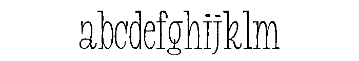 Suffer Rough Light FONT
