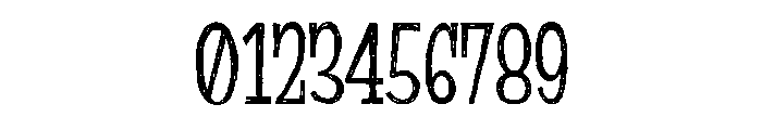 Suffer Scratch Bold Font OTHER CHARS